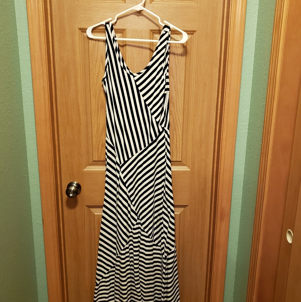 Striped Maxi Dress